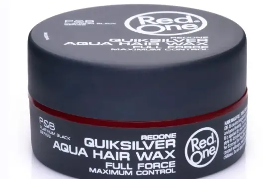 Red One Hair Styling Aqua Hair Gel Wax Quicksilver 150ml